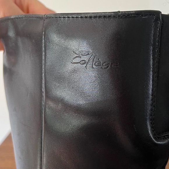 leather heeled boots - Picture 4 of 9